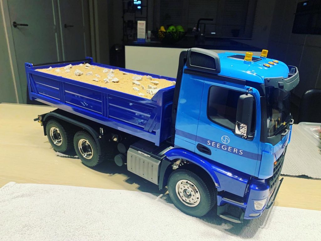 Wat is airbrush - Voorbeeld model truck